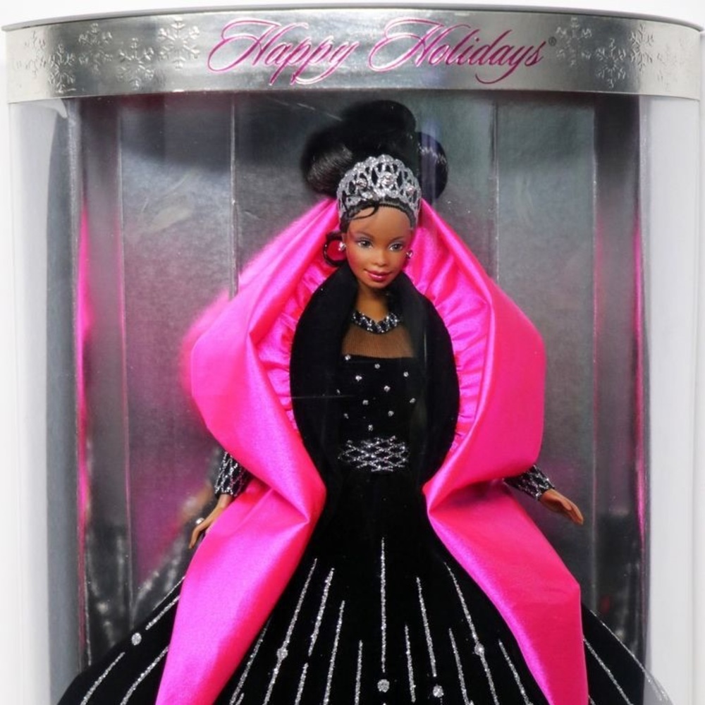 1998 Happy Holiday Black Barbie